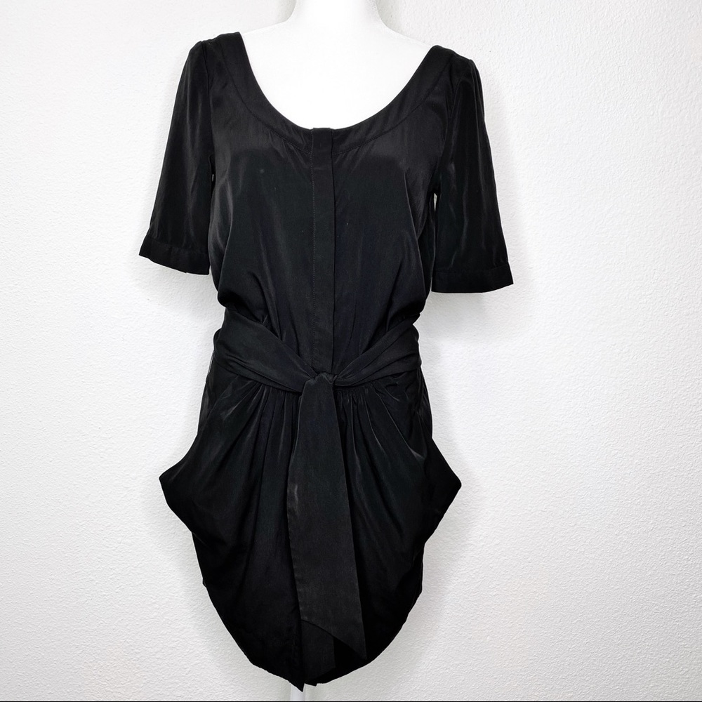 All Saints Spitalfields Grommet Button Front Dress
